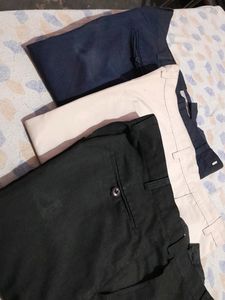 Pack Of 3 Formal Pants
