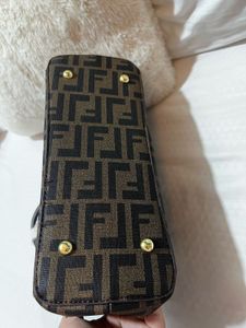 Fendi inspired Stylish Brown Monogram Handbag
