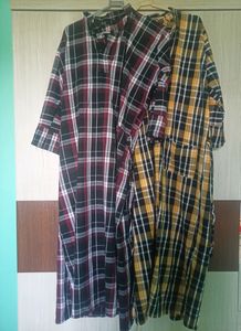 combo of 2 women cotswool nighty
