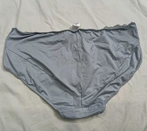 ❤️‍🔥 Grey Lace Trim Briefs