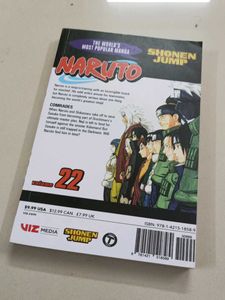 Naruto Volume 22 Manga
