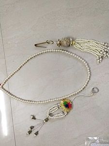 3 piece pearl set Mala, Hathfool &amp; Satka