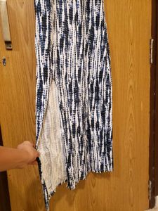 Tie Dye Maxi Dress with Slit