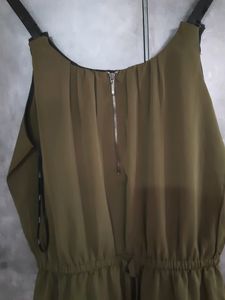 Dark Green Dress..