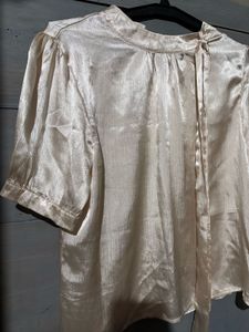 Elegant Tie-Neck Top
