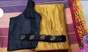 Beautiful Saree With Readymade Blouse