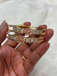 2 pair beautiful adjustable bangles 😍