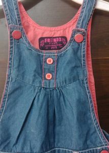 Cute Denim Jumper Dress