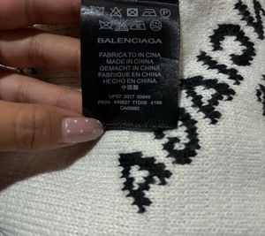 Balenciaga Reversible Shawl