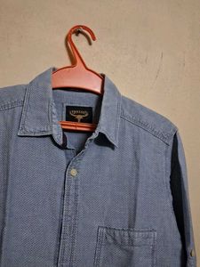 Men's Light Blue Denim Shirt
