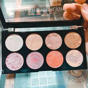 F&amp;I HD Pro Blush &amp; Highlight Palette