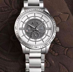 Armani Exchange Silver Chronograph Watch