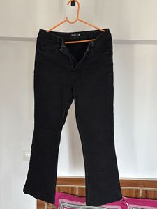 Black Flared Jeans