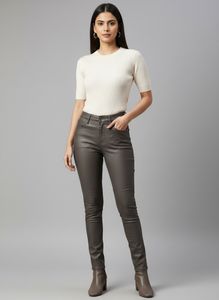 Stylish leather pant for  Women