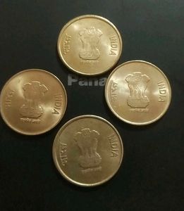 ₹5 Coin 2025 (4set) – 75 Years of Independence🇮🇳
