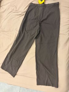 brown formal pants