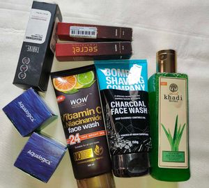 Skincare Bundle: Face Washes & Serum