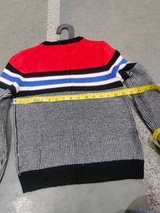 Striped Knit Sweater
