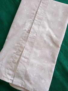Vintage Diamond Pattern Button-Up Shirt