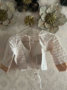 Striped Cotton Blouse
