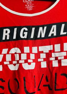 Red Original Youth Squad Tee
