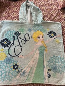 Elsa Hooded Poncho Towel/ Swim cover up