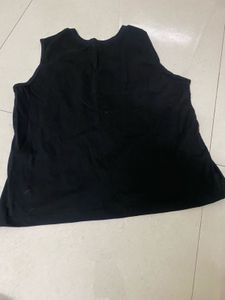 Black Sleeveless Top