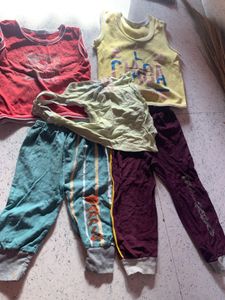 Baby Girl's Clothes Set