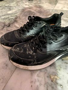 Red Tape Black Casual Sneakers