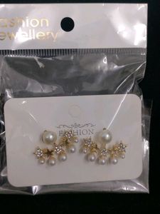 Five Star Korean Pearl Earrings