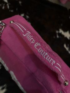 Juicy Couture Pink Cosmetic Pouch