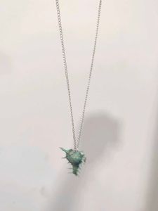 Siren Blue Seashell Necklace