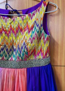 Vibrant Ombre Maxi Dress