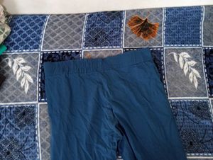 Comfortable Blue Casual Pants