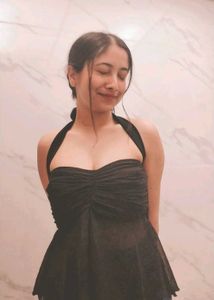 Black tie up top