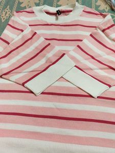 Striped Knit Sweater