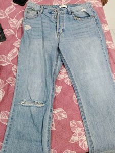 Light Wash Distressed Jeans