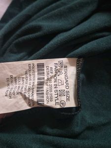 Machima- Dark Green Dress- Vintage