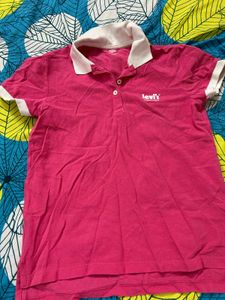 Women Tshirt Hot Pink Color