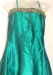 Elegant Green Ethnic Dress