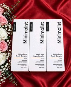 Pack of 3 Minimalist Hair Mask for Frizzy & Damage