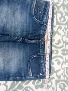 R-fox Men's Blue Wash Denim Jeans