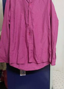 Pink Checked Men's Shirt 2 shirts