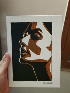 Abstract Portrait Art