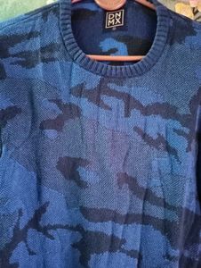 ❗ FREE DELIVERY❗Blue Camo Sweater for men