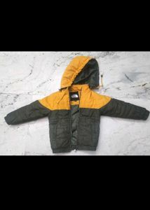 Kids Hooded Puffer Winter Jacket