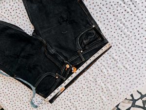 women's Black Denim Shorts