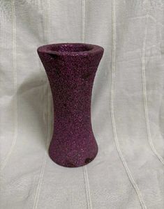 Red &amp; Purple Glitter Vase (Set of 2)