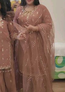 Embellished Kurta Set with Dupatta