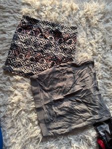 Boho & Grey Tube Tops Set